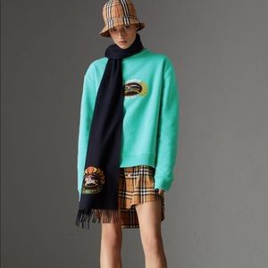 Burberry reissued jersey sweatshirt